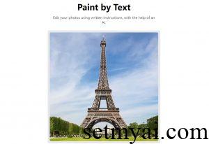 Paint by Text Homepage