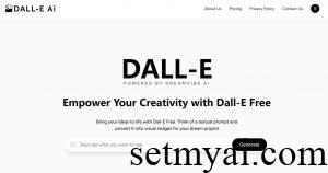 Dall-E Homepage