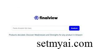 FinalView Homepage