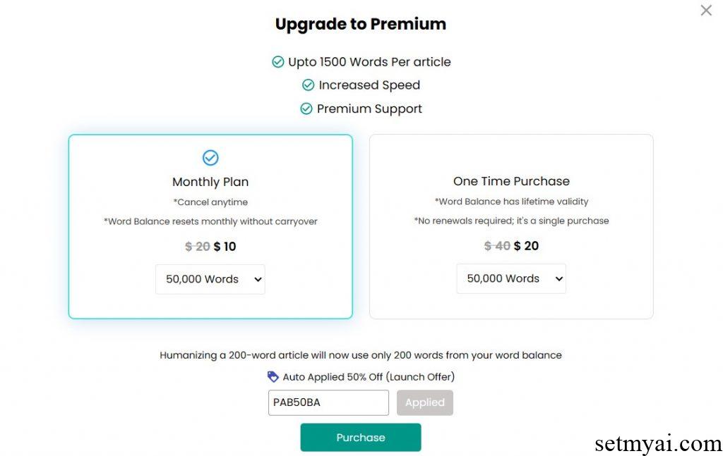 One Click Human Pricing
