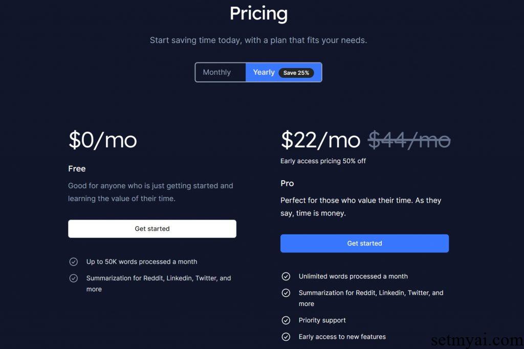 QuickRead AI Pricing