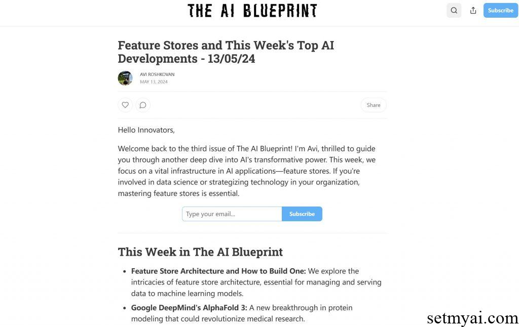AI Blueprint Contents