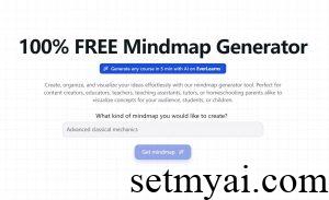 Mindmap Generator Homepage