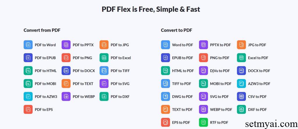 PDF Flex Convert