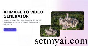 AI Image to Video Homepage
