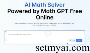 AI Math Solver Homepage