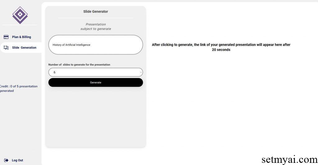 AI Slide Maker Settings