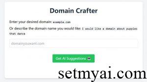 Domain Crafter Homepage