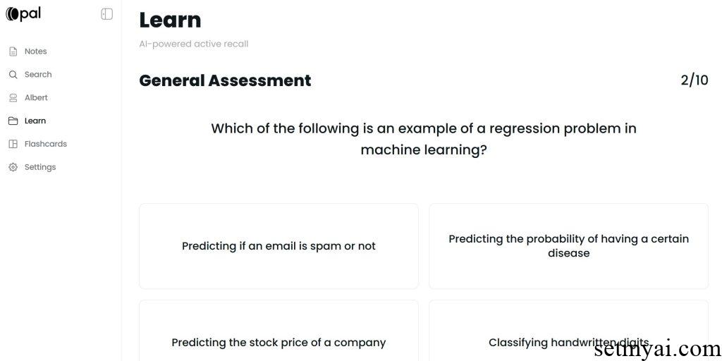 Opal Assessment