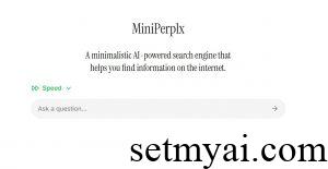 MiniPerplx Homepage