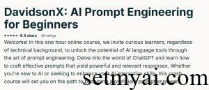 适合初学者的AI提示工程 AI Prompt Engineering for Beginners