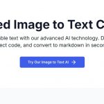 Image to Text AI Homepage