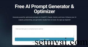 AI Prompt Generator Homepage