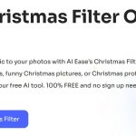 AI Christmas Filter Homepage