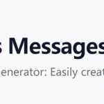 AI Christmas Messages Generator Homepage