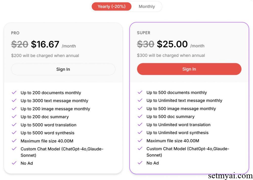 AskPPT Pricing