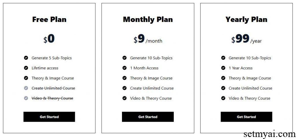 CourseForge Pricing