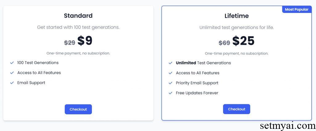 Exam Maker AI Pricing