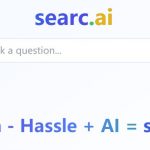 Searc AI Homepage