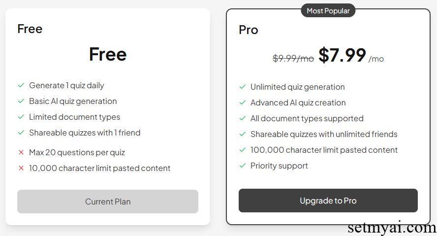 SyncStudy Pricing