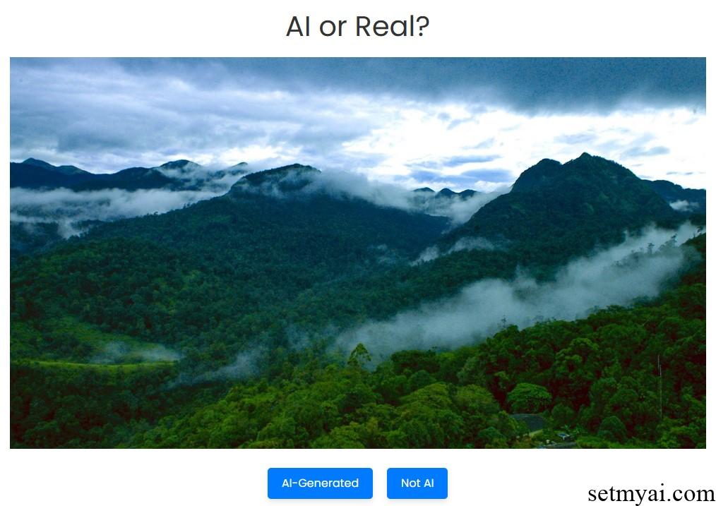 AI or Real Result