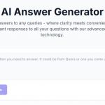 AI Answer Generator Homepage