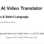 AI Video Translator Homepage