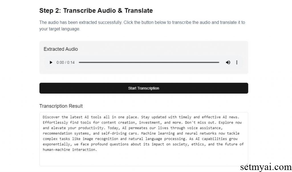 AI Video Translator Translate