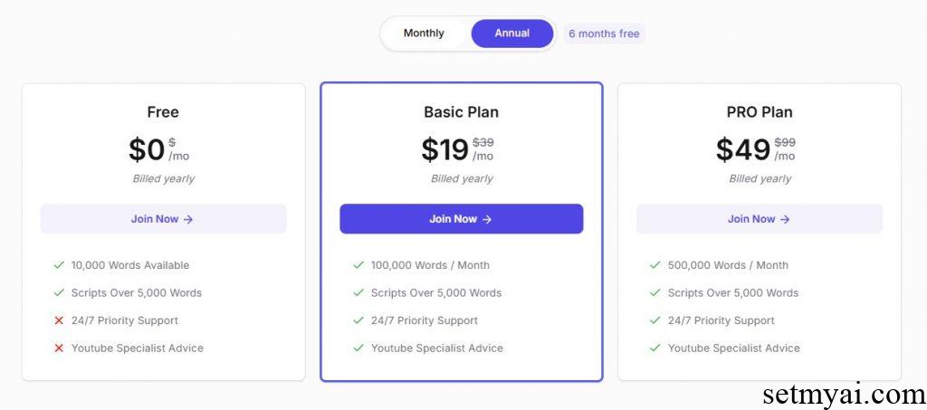 AutoScripter AI Pricing