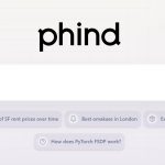 Phind Homepage