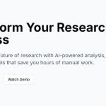 Research Assistant Pro Homepage