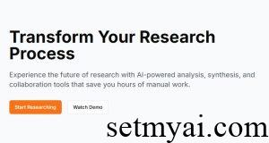 Research Assistant Pro Homepage