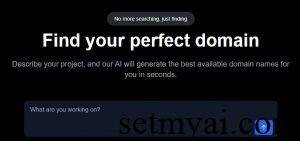 SeekMyDomain Homepage