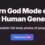 AI Human Generator Homepage