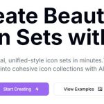 AI IconSet Generator Homepage